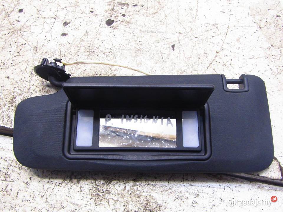 OSŁONA PRZECIWSŁONECZNA LEWA LEWE CZARNA OPEL sprzedam