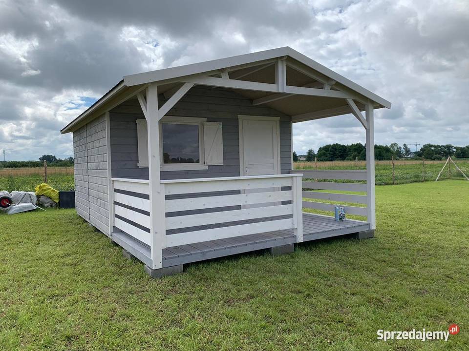 Drewniany domek ogrodowy na działkę ROD altana Altany i wiaty Rybarzowice sprzedam