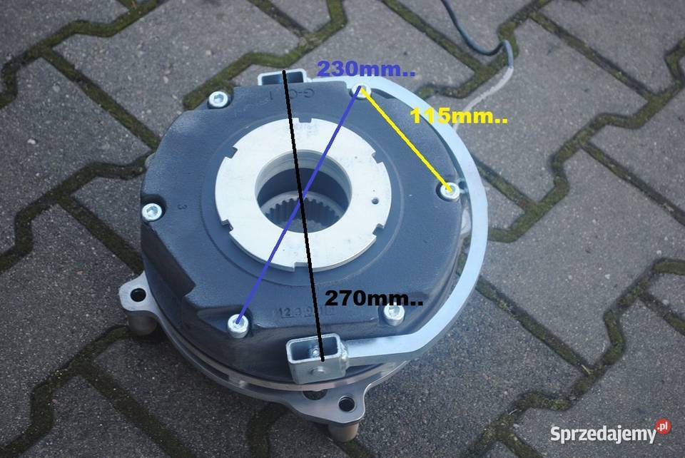 HAMULEC silnika elektrycznego 230V INTORQ 260NM sprzedam