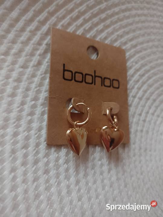 Subtelne Kolczyki serca z Londynu Top Vintage Moda i Styl