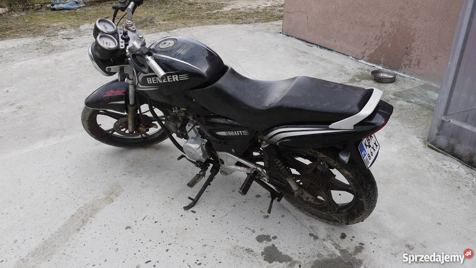 Motorower zarejstowany jako 50 uzywany sprawny 14KM Benzer