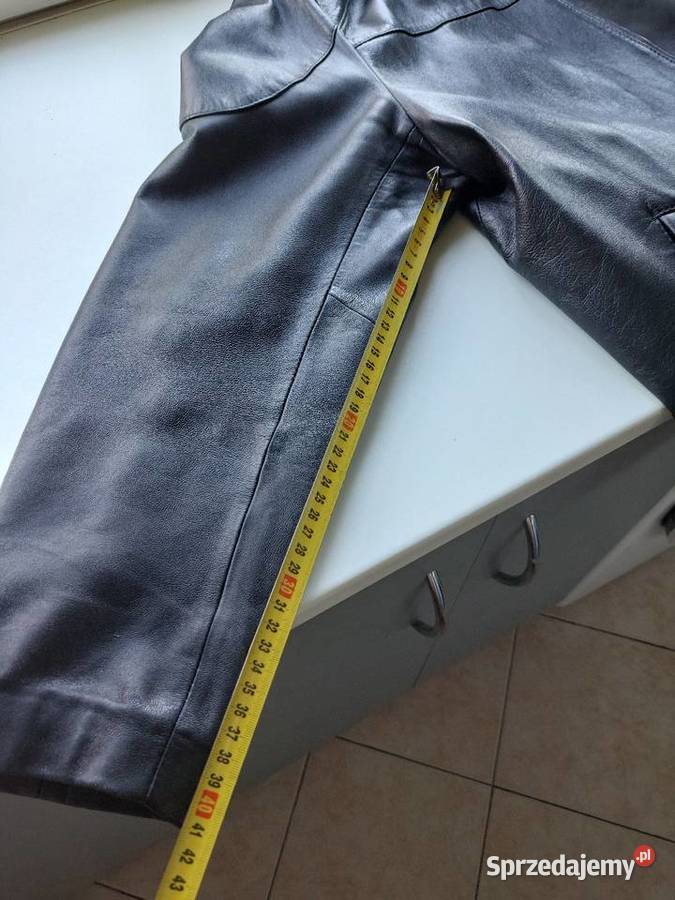 Kurtka skórzana meska XL