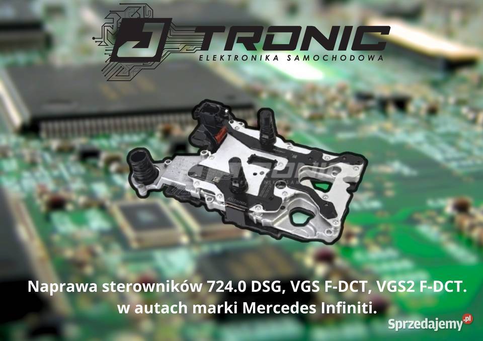 Naprawa sterownika skrzyni 7GDCT FDCT P0562 Wieluń usługa