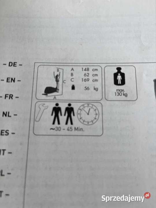 Orbitrek kettler mazowieckie Węgrów