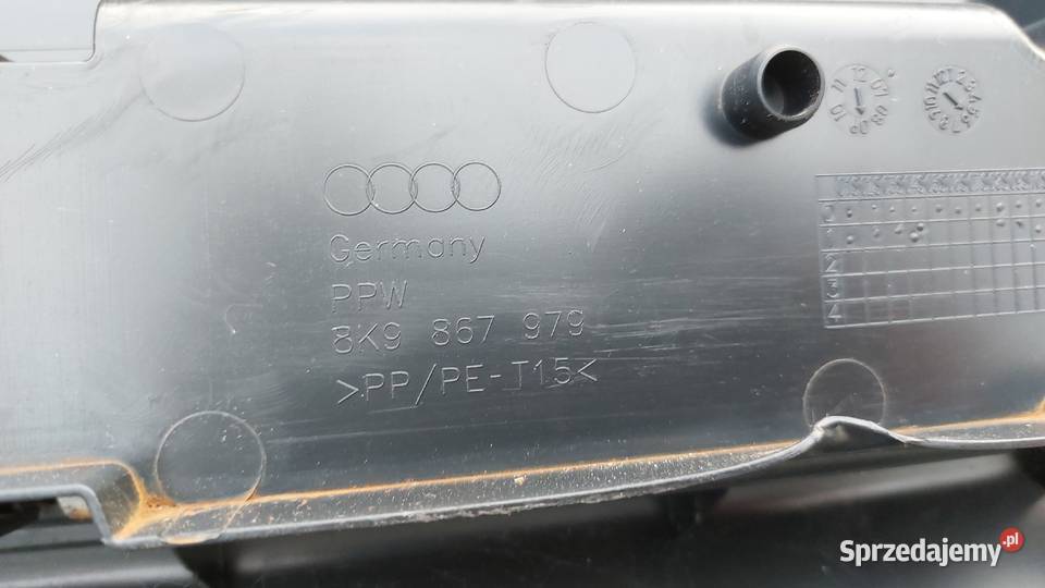 8K9867979 Tapicerka klapy bagażnika Audi A4 B8 Sępólno Krajeńskie