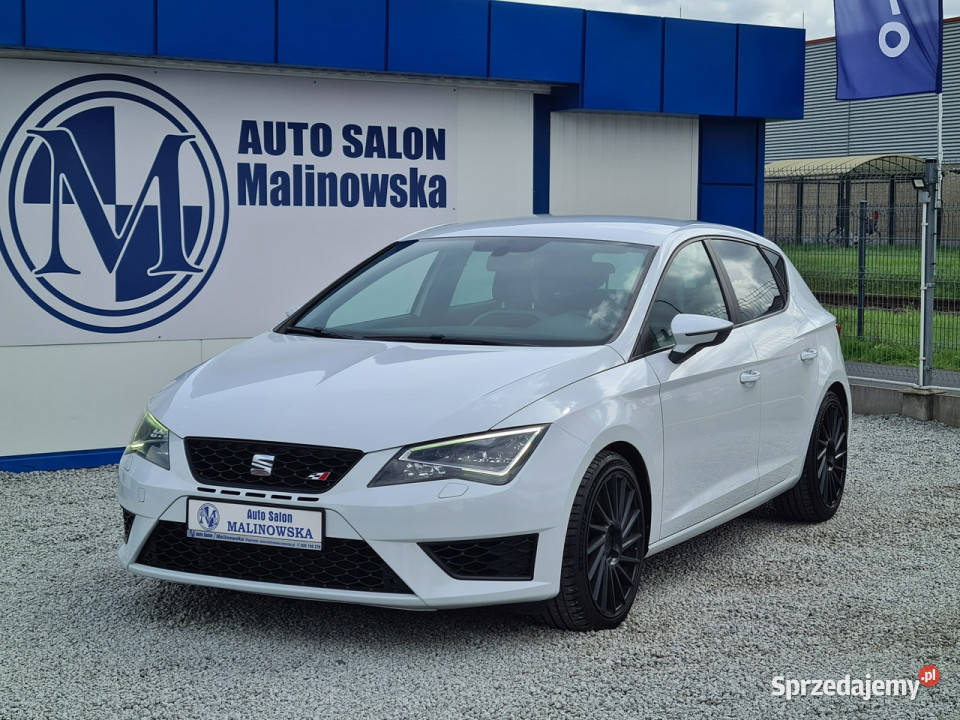 Seat Leon CUPRA 20 265 DSG Navi 2xPDC Full Led czujnik parkowania Wągrowiec sprzedam