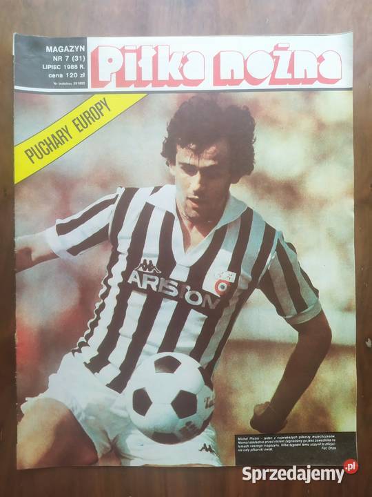 Piłka Nożna Magazyn rocznik 1988 kompletny Łódź