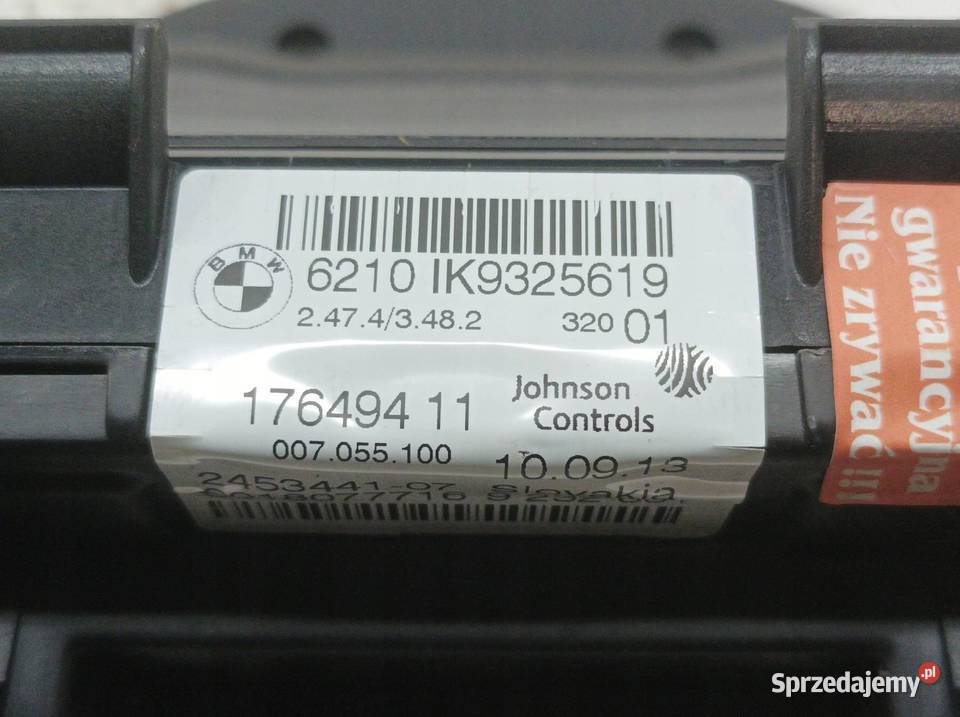 LICZNIK 9325619 16 B 136 Bmw Seria 1 II 20112019