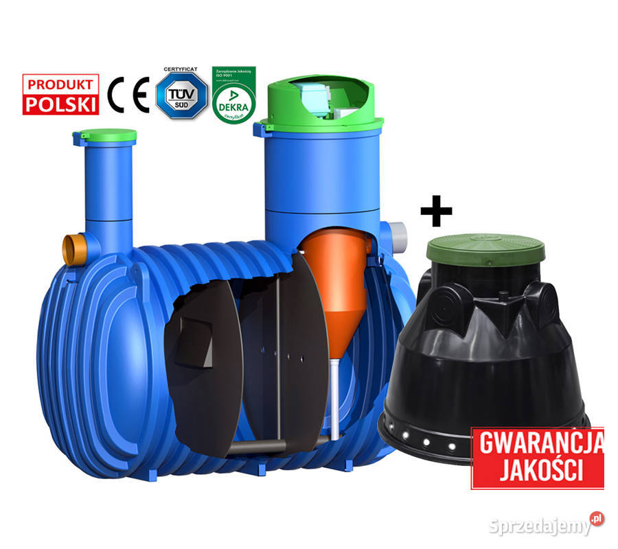 OCZYSZCZALNIA ŚCIEKÓW BIOLOGICZNA BDH 6 Studnia Goleniów