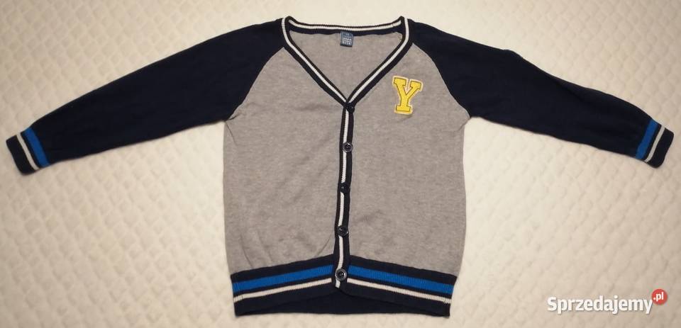 Sweterek rozpinany chłopięcy długi rękaw Dopo chłopiec Czeladź