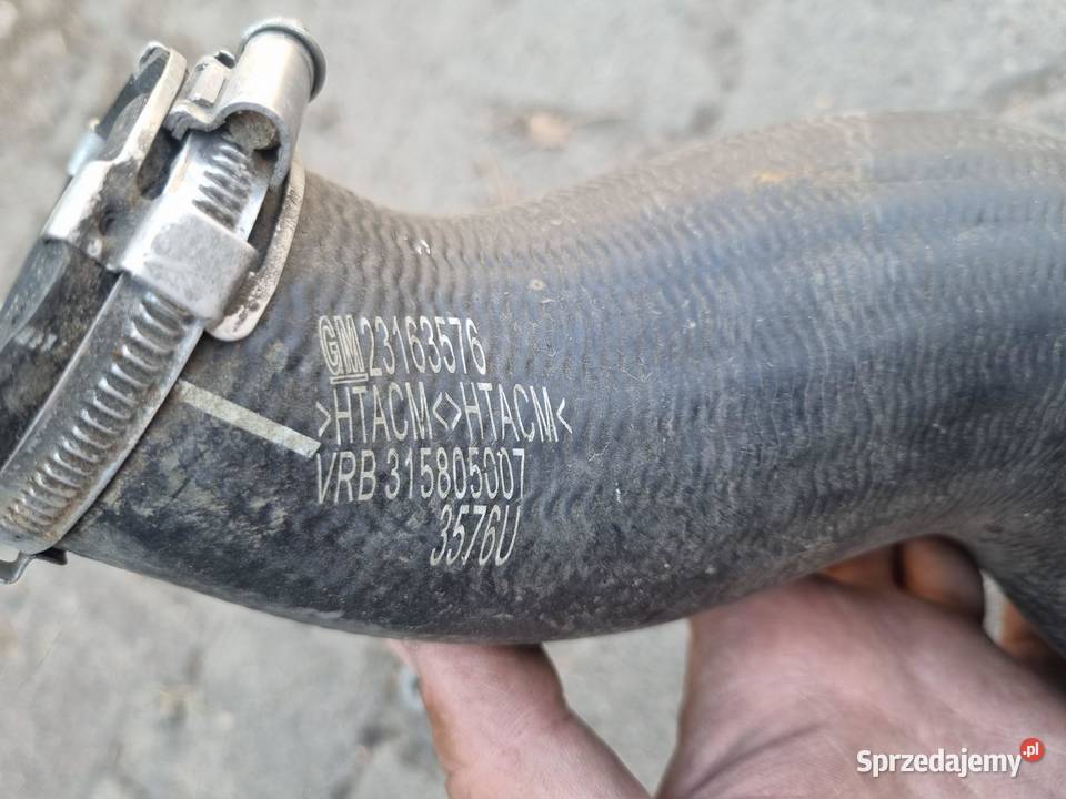 WĄŻ RURA INTERCOOLERA OPEL INSIGNIA A 23163576