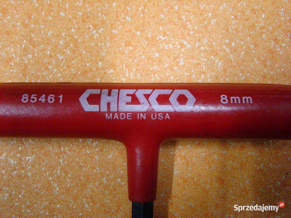Klucz imbusowy z rękojeścią CHESCO USA 8 mm Ref