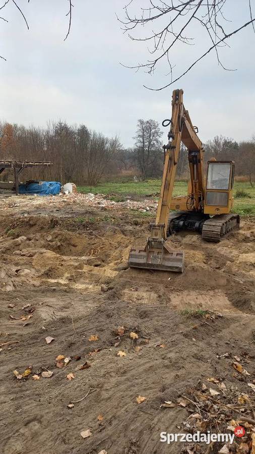 Koparka Waryński K408 z długim ramieniem Nowy Dwór-Parcela sprzedam