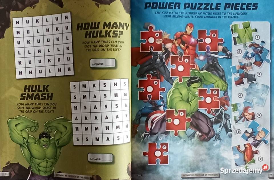 Naklejki Nalepki Hulk Avengers 290 Naklejek Mogilany