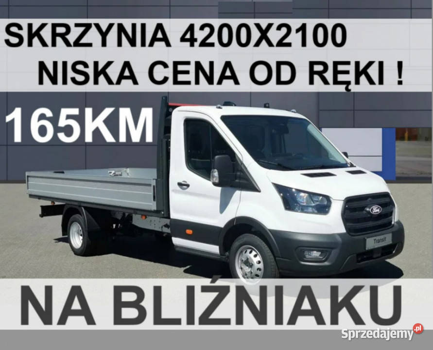 Ford Transit L3 Skrzynia 4200 x 2100 165 Niska Szczecinek