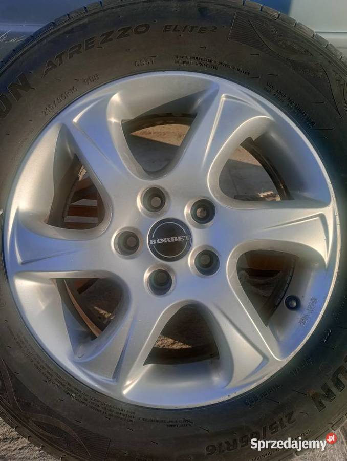 Felgi 16 alufelgi 5x1143 NIEMIECKIE świętokrzyskie Busko-Zdrój