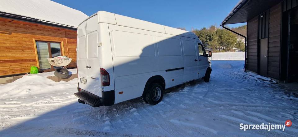 Mercedes Sprinter 27 Cdi 2000r bez rdzy bliźniak 2700cm3 Mercedes-Benz Krasnobród