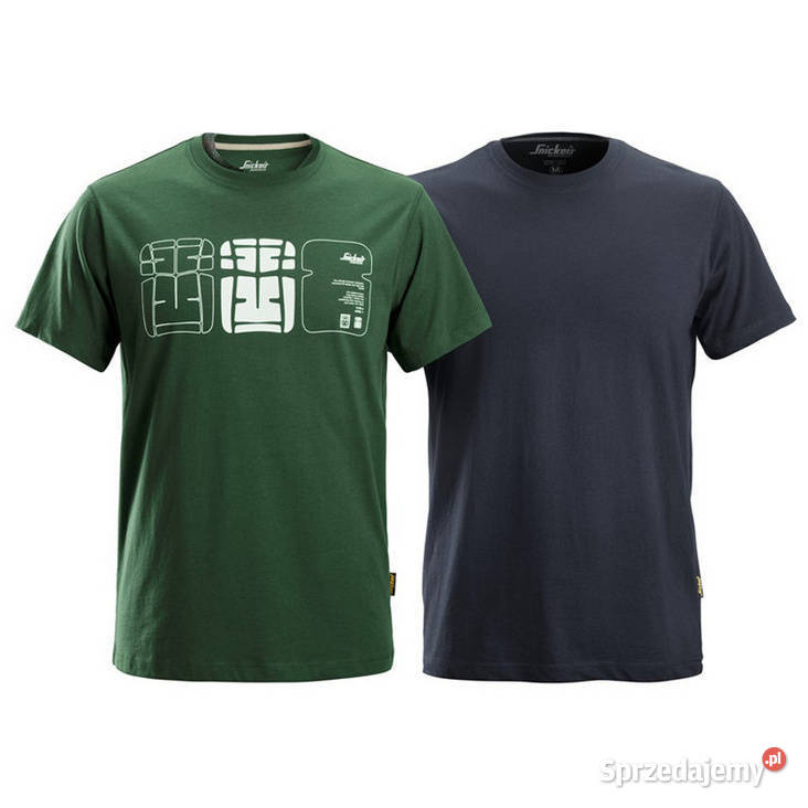 Koszulka tshirt 2pak Snickers 2522 zielonyszary Rzeszów