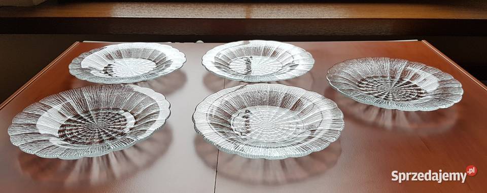 5 x talerzyk Cora ok19 talerzyki Ząbkowice szkło śląskie Dąbrowa Górnicza