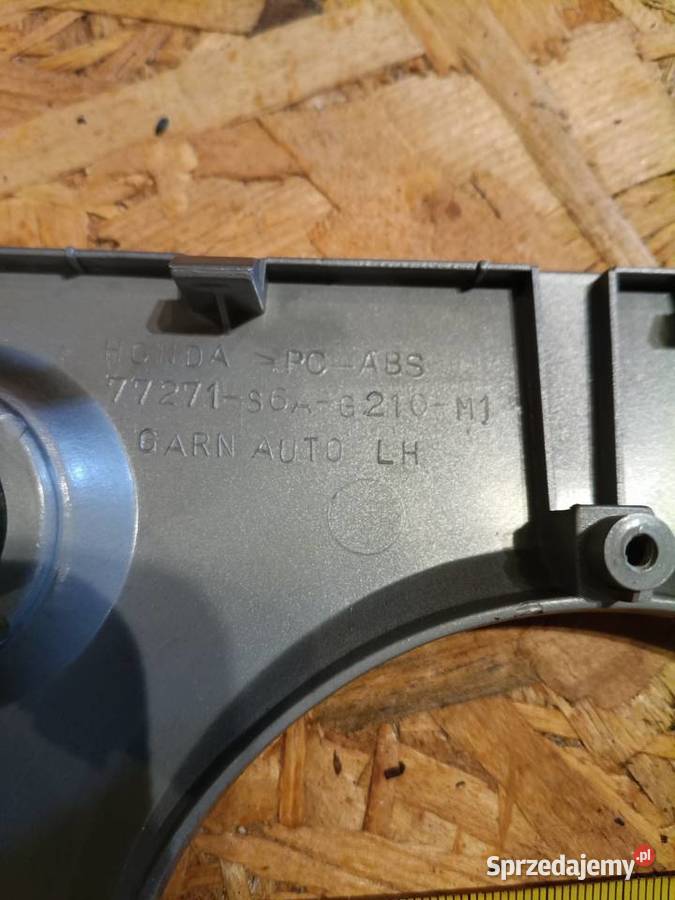 Honda Civic VII EU8 Ramka Lewarka Gniazdo 12V osobowe