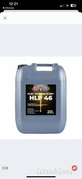 Olej hydrauliczny Hlp 46 Tomaszów Lubelski