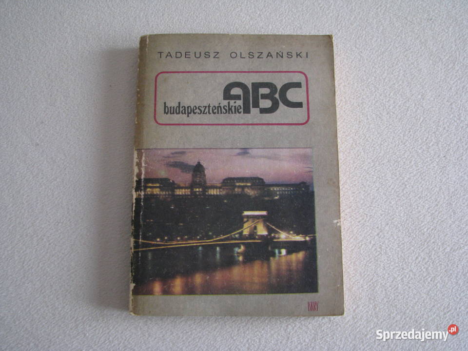 ABC budapeszteńskie Tadeusz Olszański sprzedam