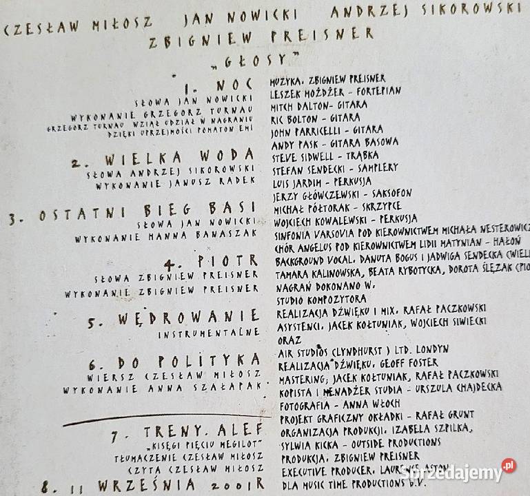 Steczkowska Anna Maria Jopek Żebrowski Pat CD Chełmno sprzedam