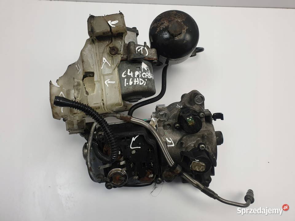 Citroen C4 Picasso 16 HDI WYBIERAK SKRZYNI Układ napędowy Janów