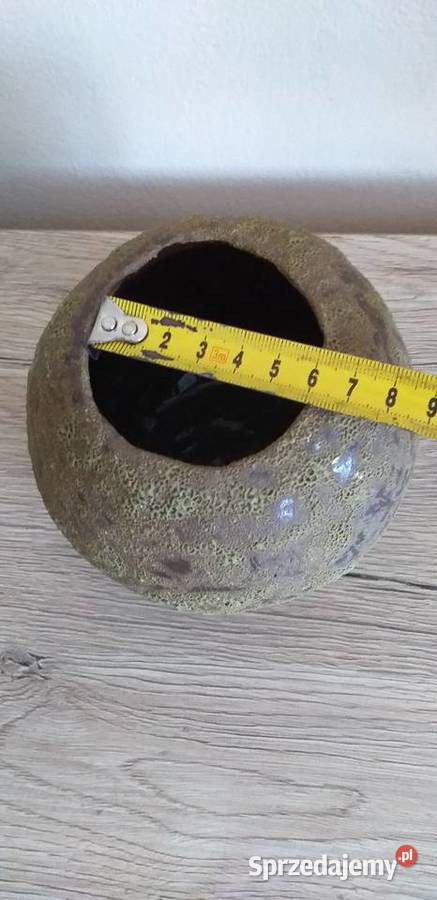Wazon Fat lava Porcelana i szkło