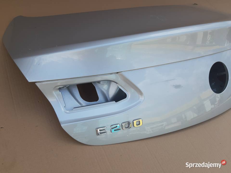 MERCEDES EKLASA W238 COUPE KLAPA BAGAŻNIKA TYŁ części blacharskie Trzciel