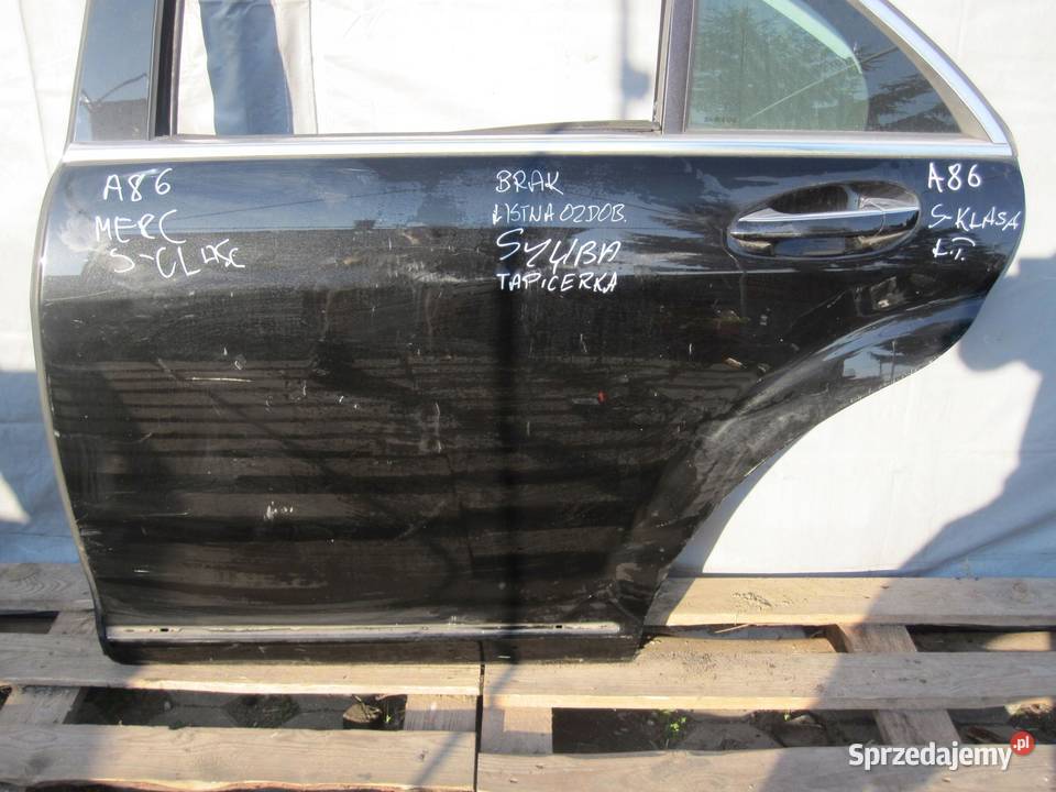 MERCEDES W221 LIFT 12r drzwi lewe tył