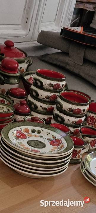 Zestaw naczyń ceramicznych Tirol z Austrii Morawica