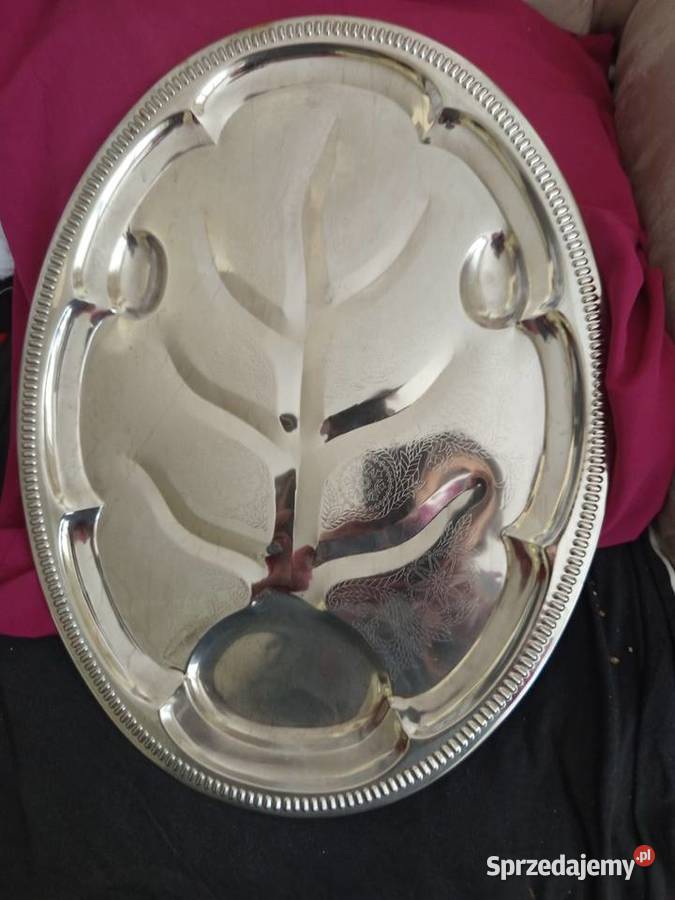 Taca posrebrzana Drzewo Życia mazowieckie