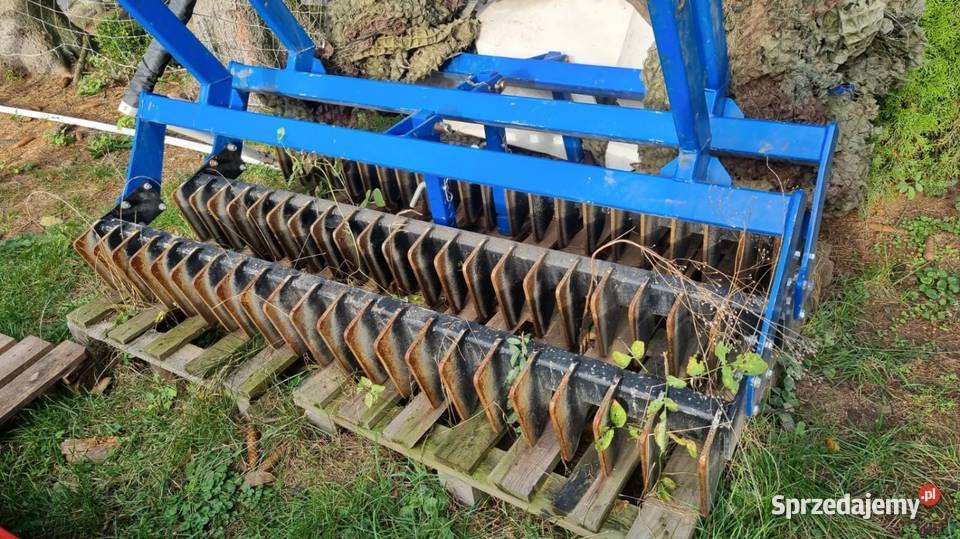 Brona Polowa z Wałkami hydrauliczne składana 6 m nieuszkodzony Rolnictwo Ziębice