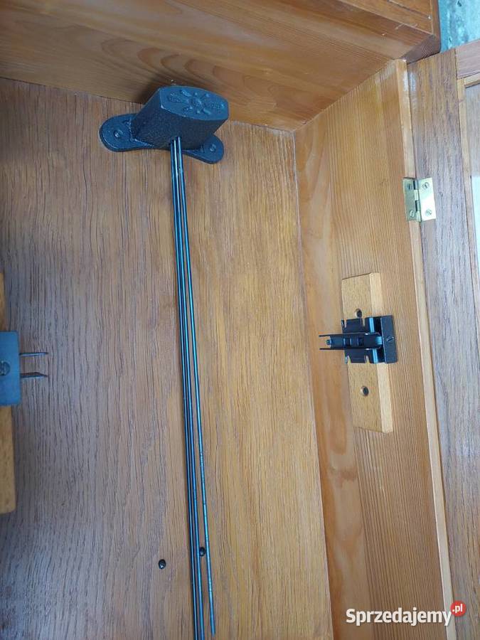 Stary zegar ścienny Junghans 1952r sprawny film beżowy Tczew sprzedam