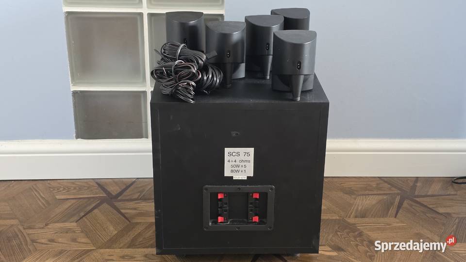 Zestaw 51 JBL SCS75 kino domowe subwoofer łódzkie