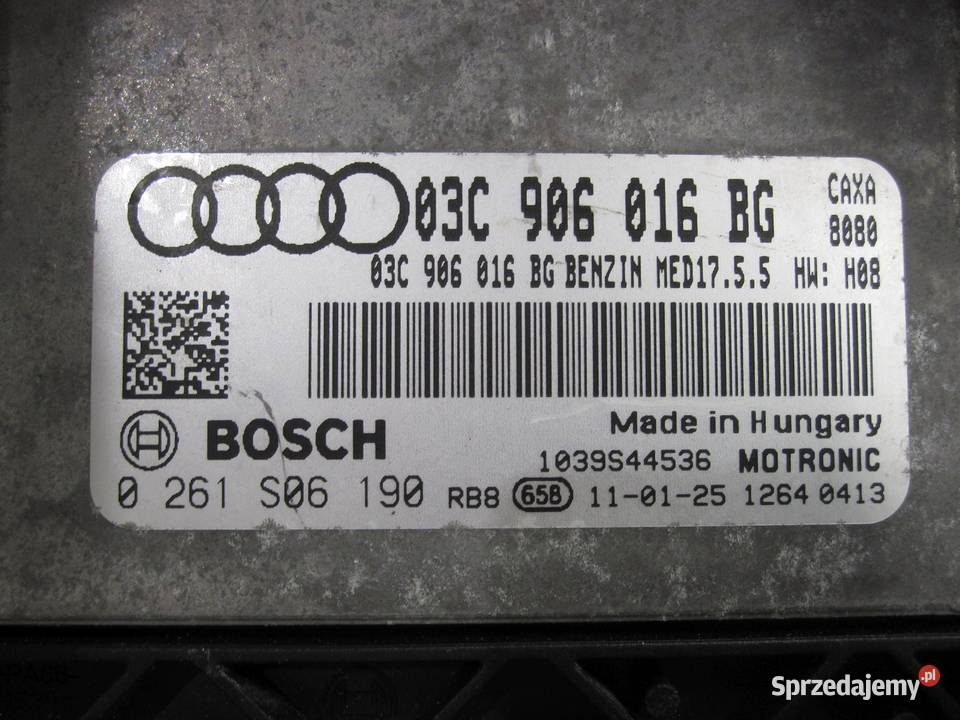 AUDI A1 I 8X komputer sterownik silnika Komputery Kielce