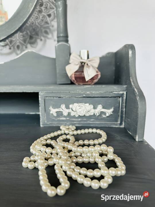 Toaletka kosmetyczna z dużym lustrem shabby chic sprzedam