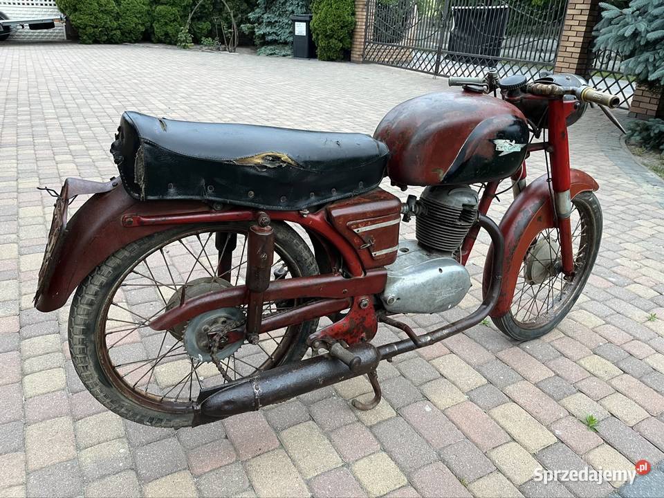 Oryginalny Moto Ceccato 125 uszkodzony łódzkie