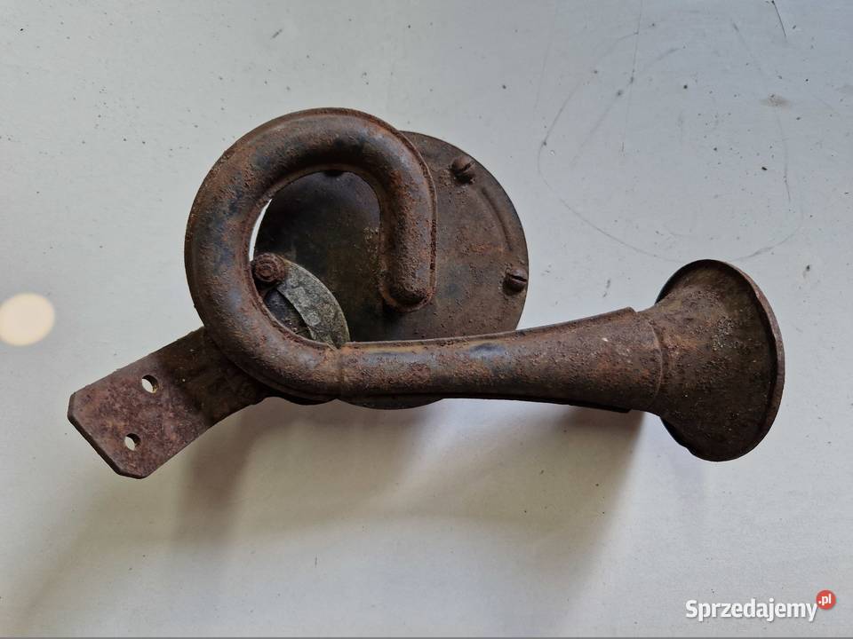 Stara trąbka klakson Turek