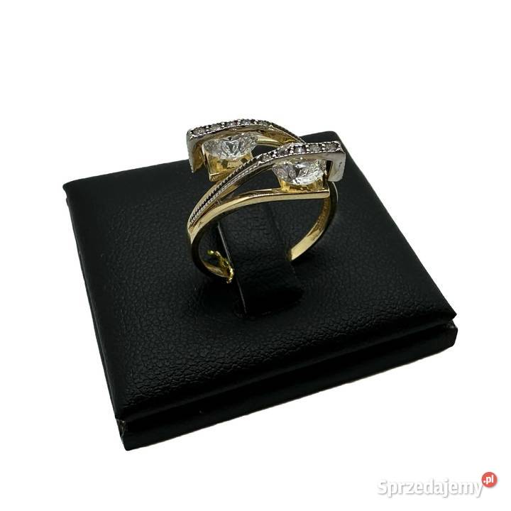 Złoty Pierścionek pr 585 295g R16 Elbląg sprzedam