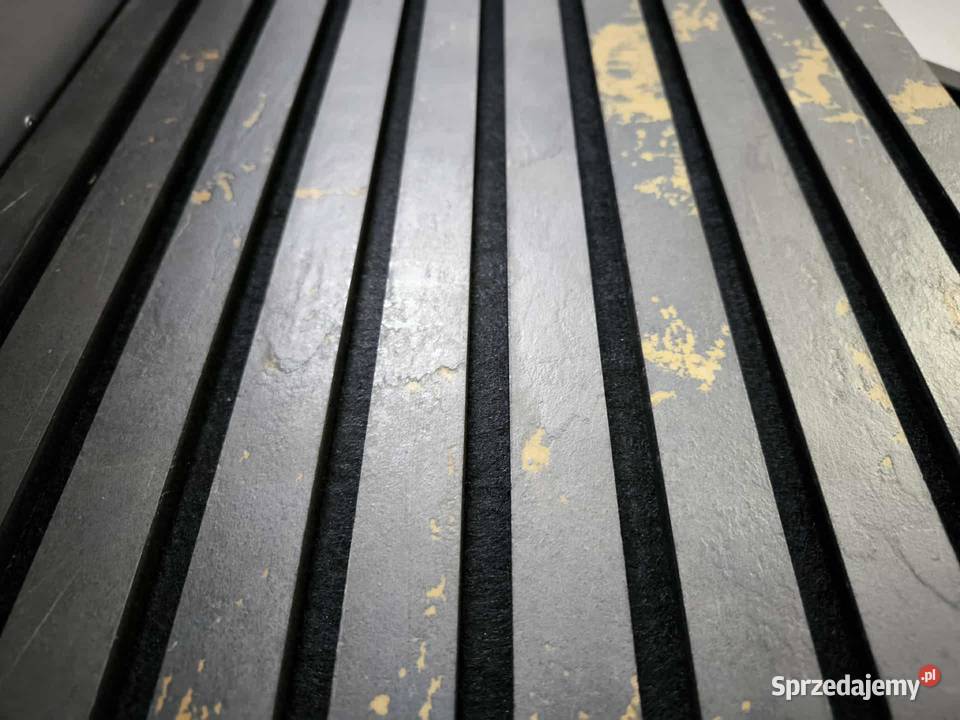 Panel akustyczny kamienny Black Gold 300x40x2 pomorskie Rumia