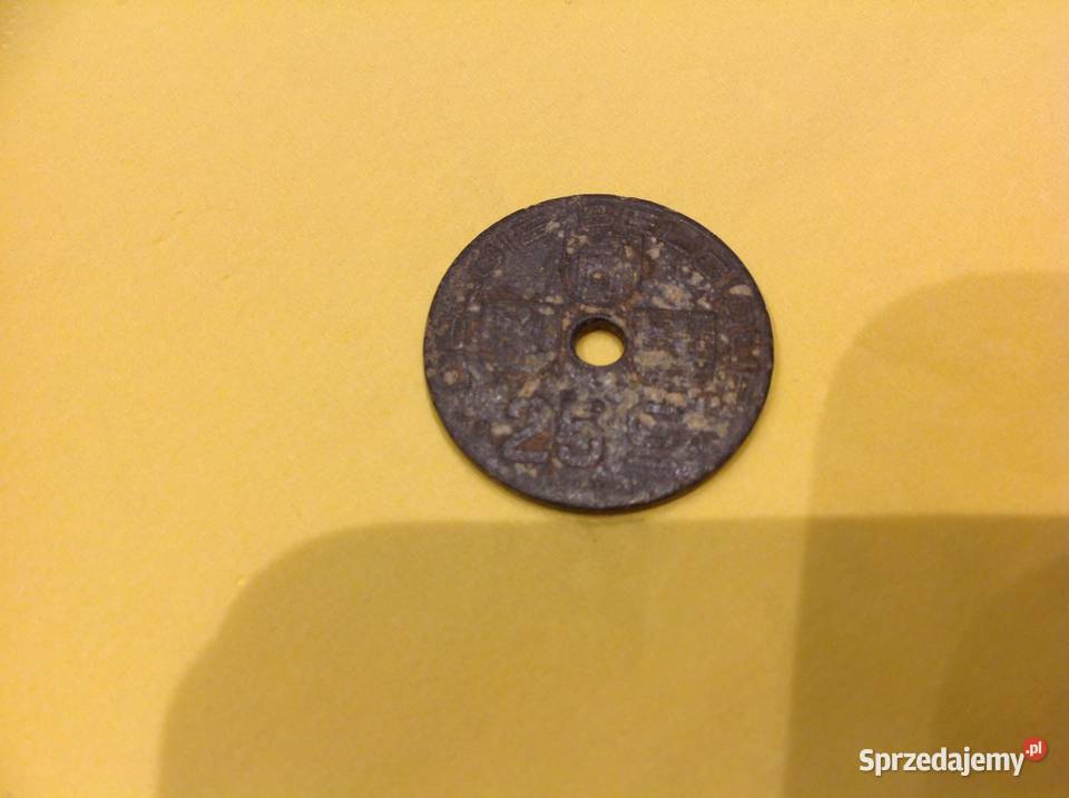 Belgia 25 centów z 1944 roku Nowa Sól