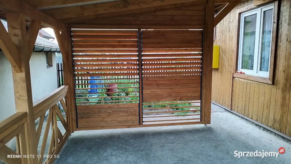 Tarasy domki szkieletowe wiaty zadaszenia Domki drewniane