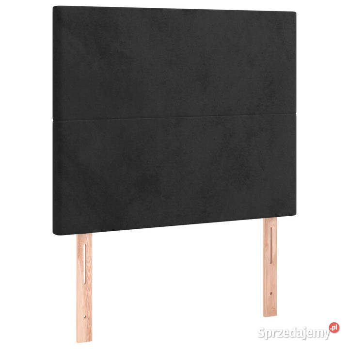 Zagłówek do łóżka z LED czarny 80x5x118128 mazowieckie Warszawa sprzedam