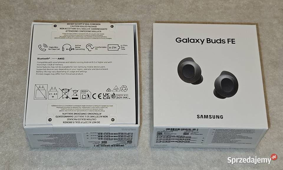 Słuchawki samsung Galaxy Buds FE czarne Wrocław