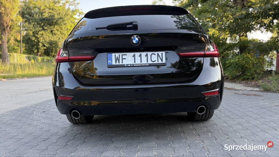 BMW 318d salon Polska serwis ASO asystent pasa ruchu Warszawa sprzedam