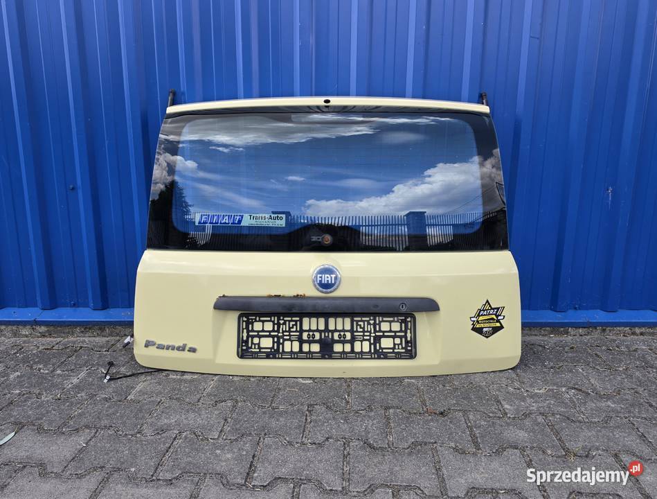 KLAPA BAGAŻNIKA FIAT PANDA II 2 KOD LAKIERU 541 osobowe Działoszyce