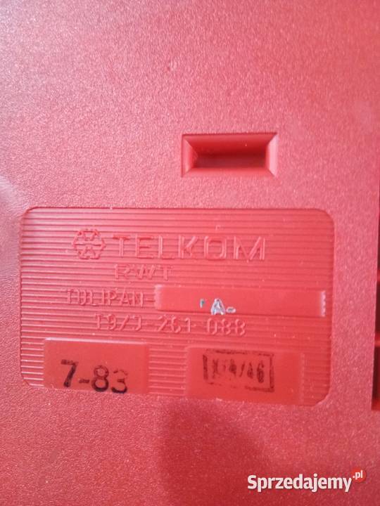 telefon z tarczą PRL Telekom RWT model Tulipan Warszawa