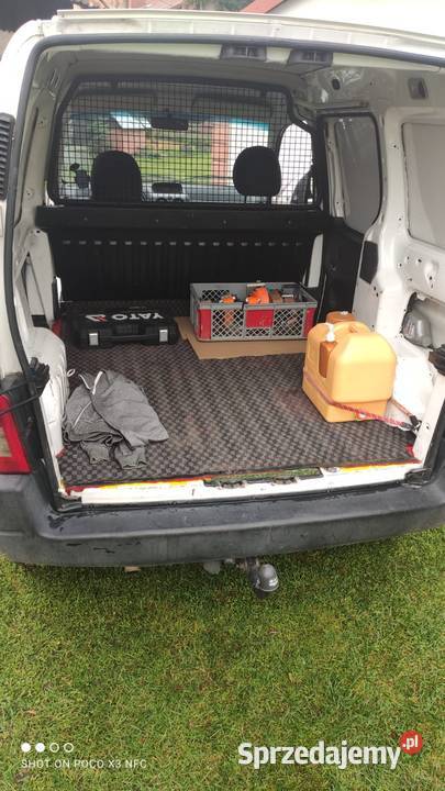 Peugot partner 2009 VAT 1 nieuszkodzony Mrągowo